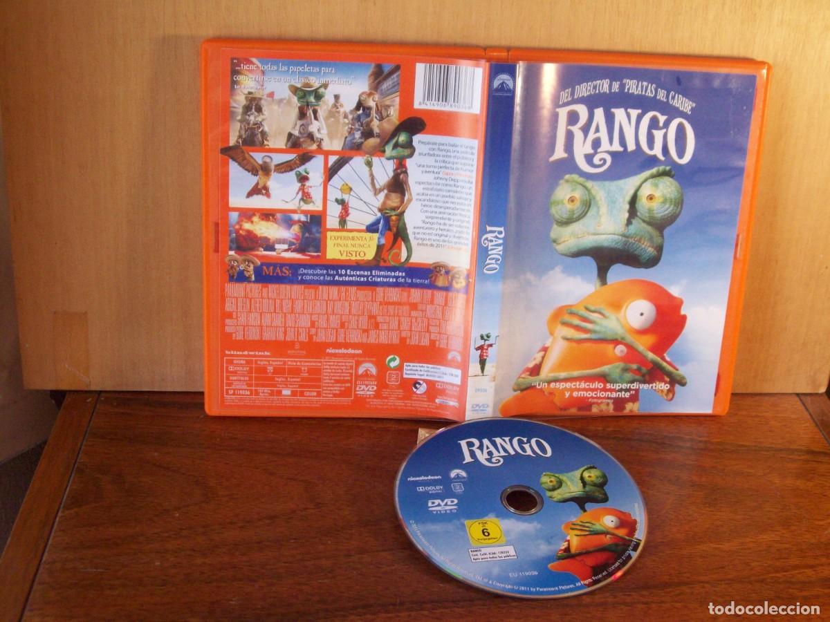 Cine: RANGO - JOHNNY DEEP - ISLA FISHER - ABIGAIL BREISLEY - DVD