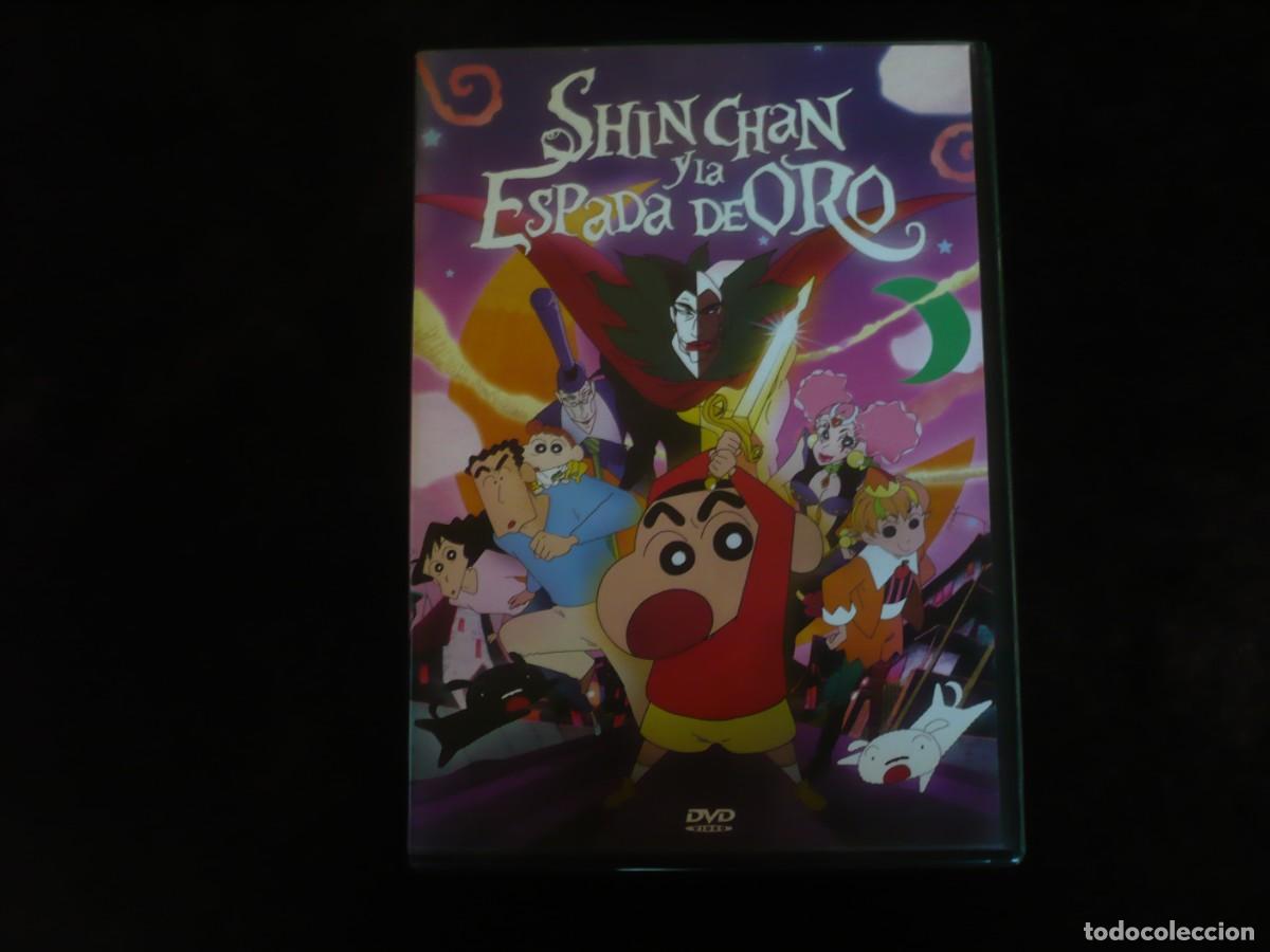 Cine: shin chan y la espada de oro - dvd casi como nuevo