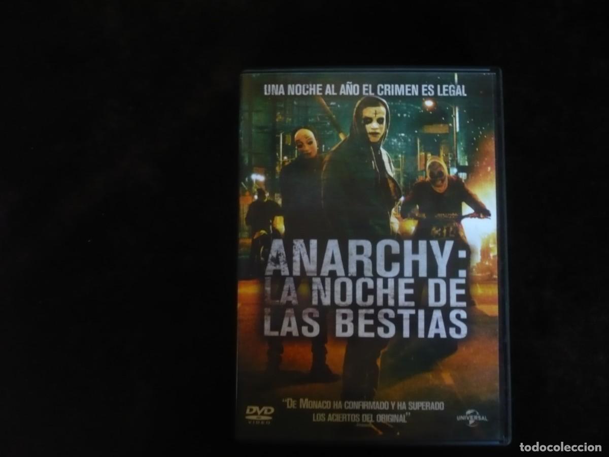 Cine: anarchy la noche de las bestias - dvd casi como nuevo