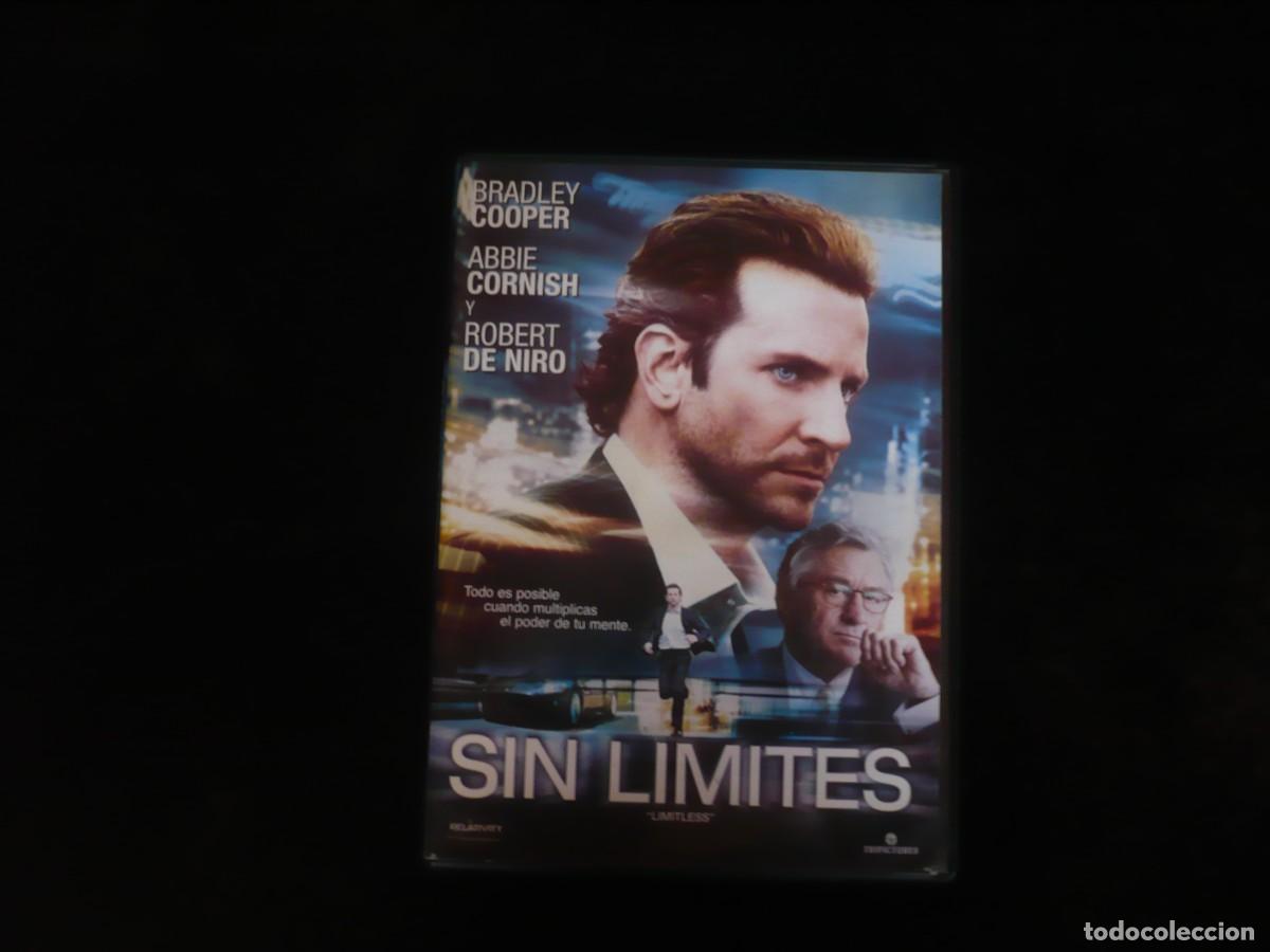 Cine: sin limites - limitless - con bradley cooper y robert de niro - dvd casi como nuevo