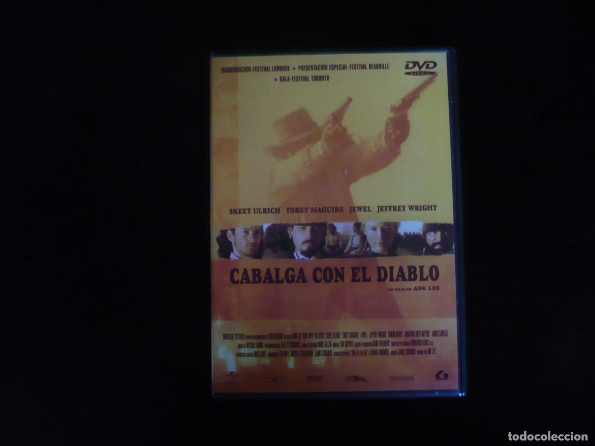 Cine: cabalga con el diablo - con 2 discos - dvd como nuevos