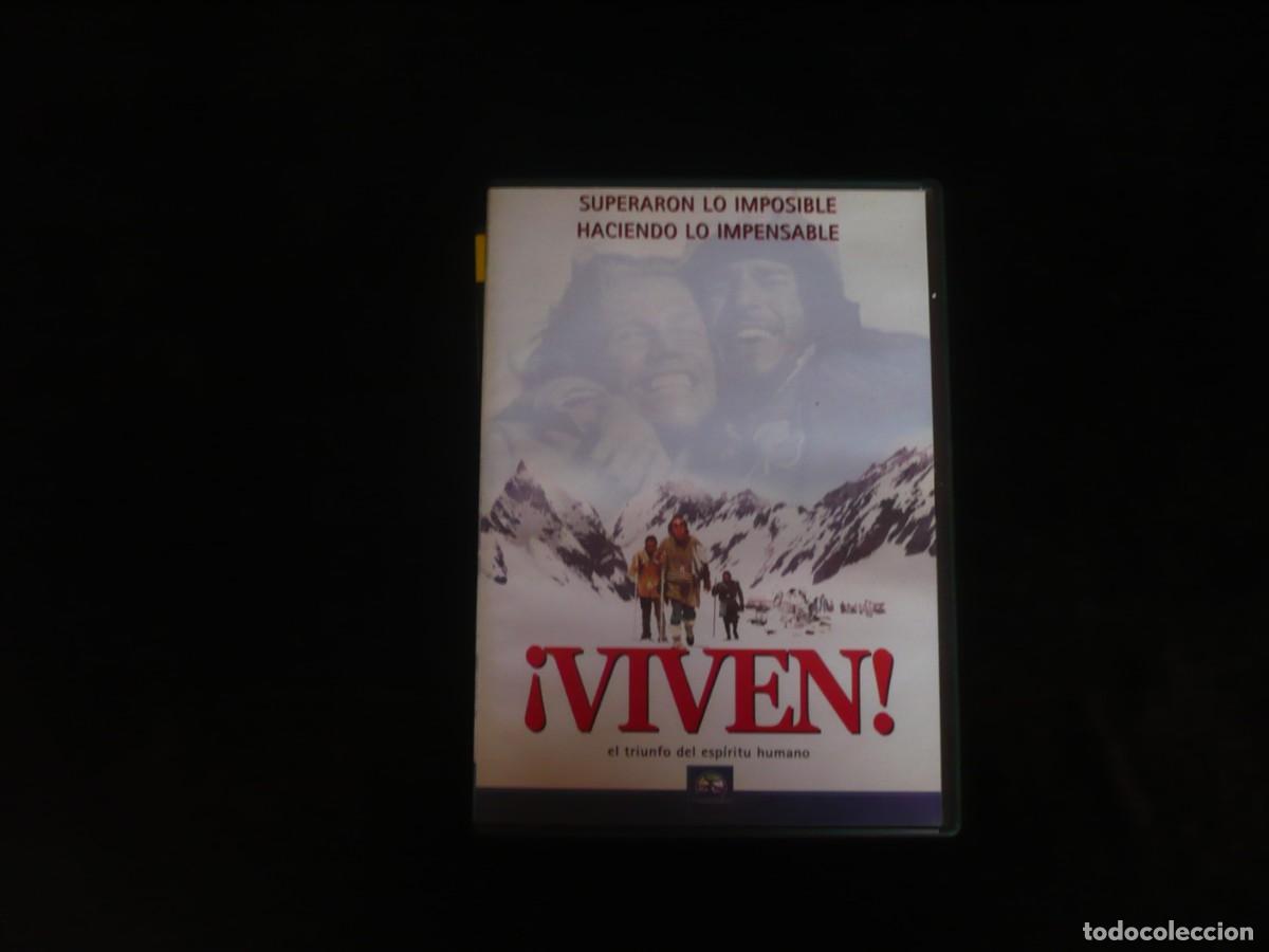 Cine: viven - el triunfo del espiritu humano - dvd como nuevo - con librito