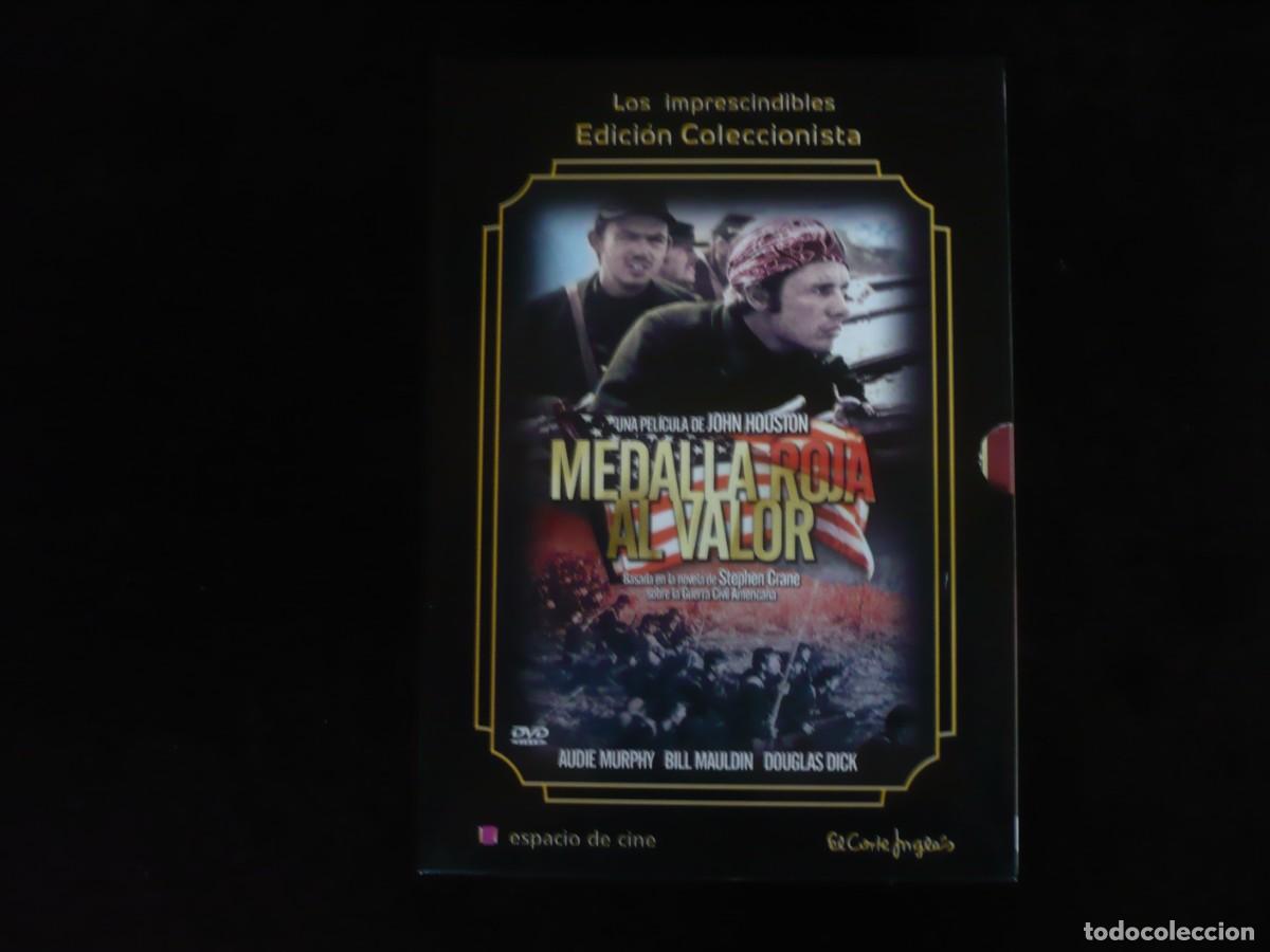 Cine: medalla roja al valor - edicion coleccionista con librito - dvd como nuevo