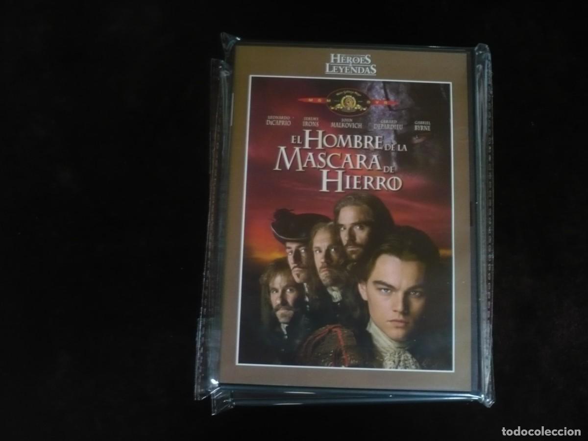 Cin&eacute;ma: el hombre de la mascara de hierro - leonardo dicaprio - dvd nuevo precintado