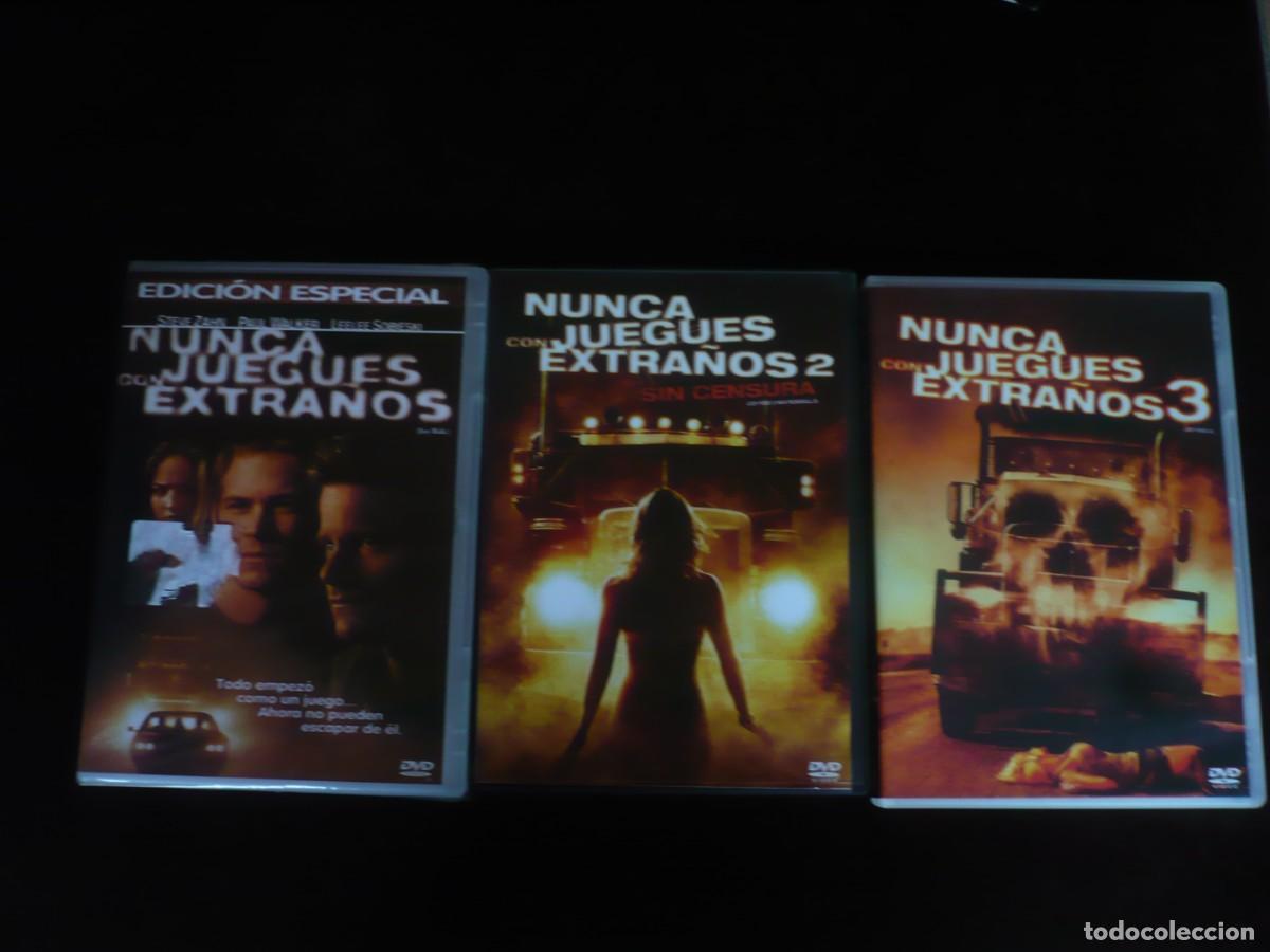 Cine: nunca juegues con extra&ntilde;o - 1 + 2 + 3