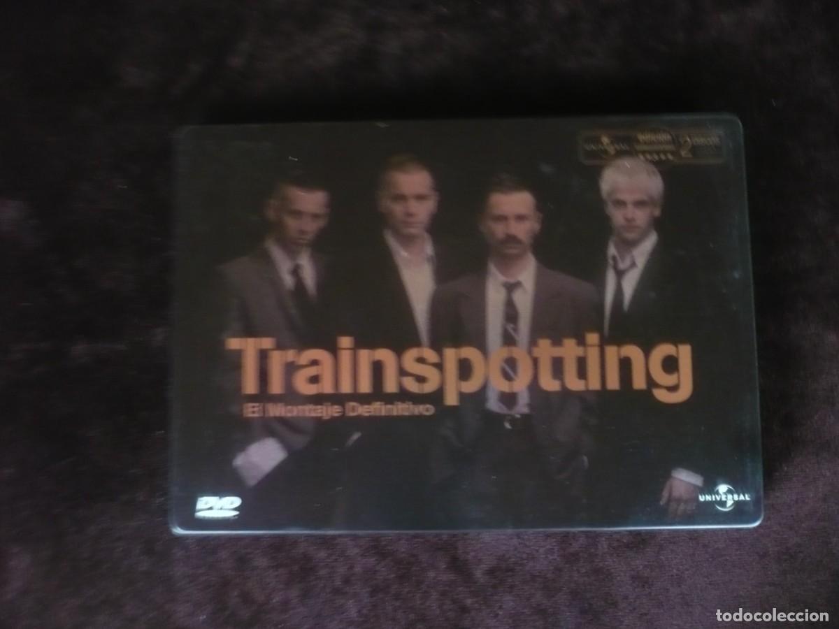 Cine: trainspotting - el montage definitivo con 2 discos + librito y poster - como nuevo caja metalica