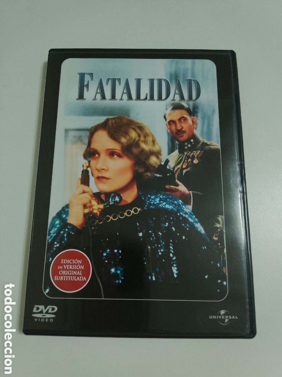 Cine: FATALIDAD - MARLEN DIETRICH - DVD