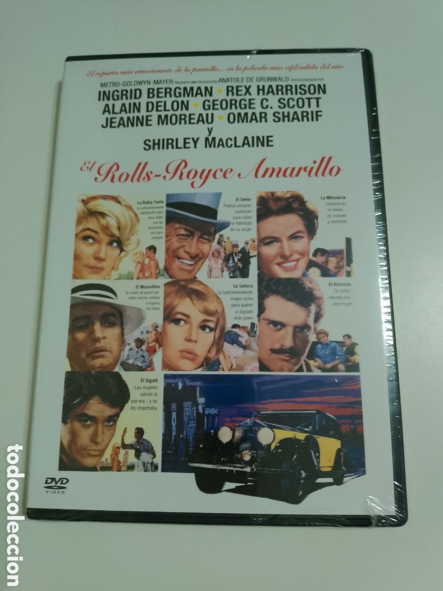 Cine: EL ROLLS- ROYCE AMARILLO - DVD NUEVO PRECINTADO