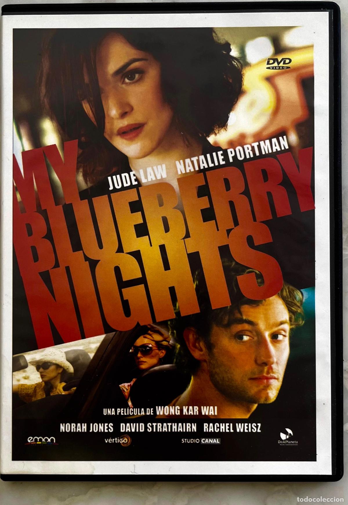 Cine: MY BLUEBERRY NIGHTS. JUDE LAW. NATALIE PORTMAN. WONG KAR WAI. DVD