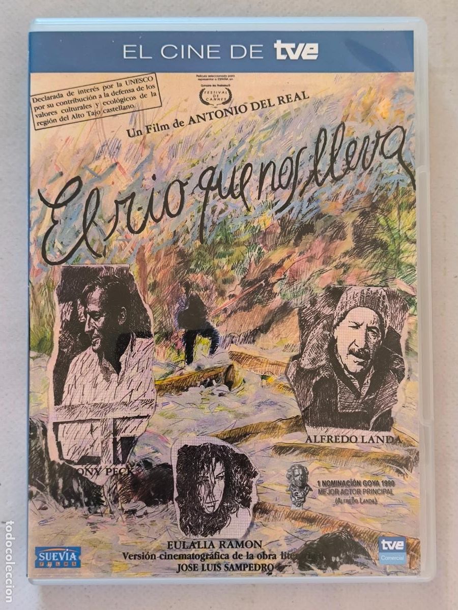 Cine: DVD EL RIO QUE NOS LLEVA - ANTONIO DEL REAL (V6)