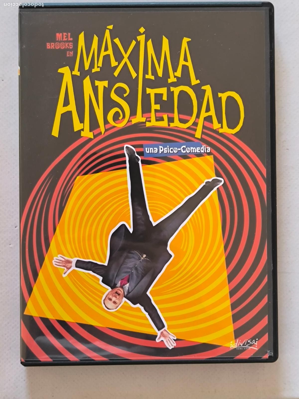Cine: DVD MAXIMA ANSIEDAD - MEL BROOKS (V6w)