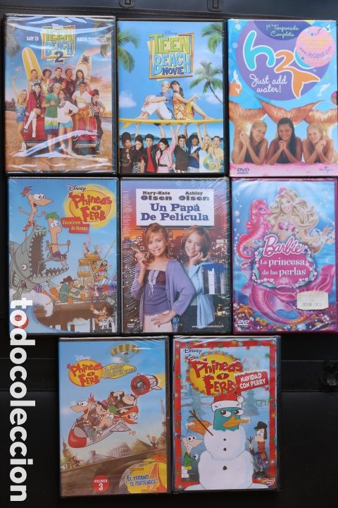 Cine: RESERVADO NO COMPRAR. Lote 9 ediciones DVD precintadas