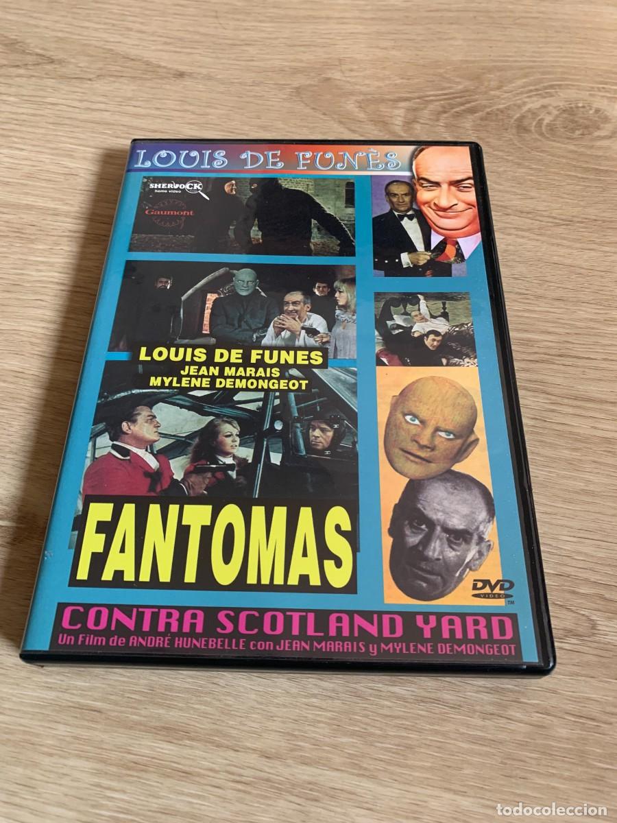 Cine: DVD. FANTOMAS CONTRA SCOTLAND YARD. BUENA CONSERVACION