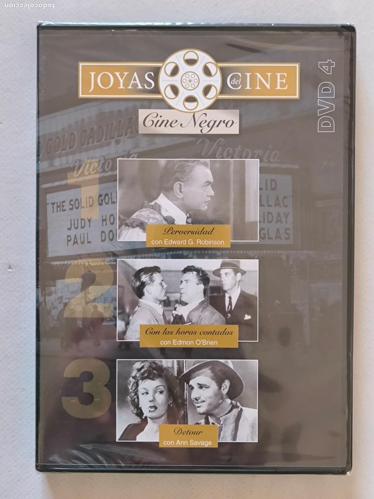 Cine: DVD PERVERSIDAD / CON LAS HORAS CONTADAS / DETOUR - JOYAS DEL CINE - NUEVO, PRECINTADO (B7)