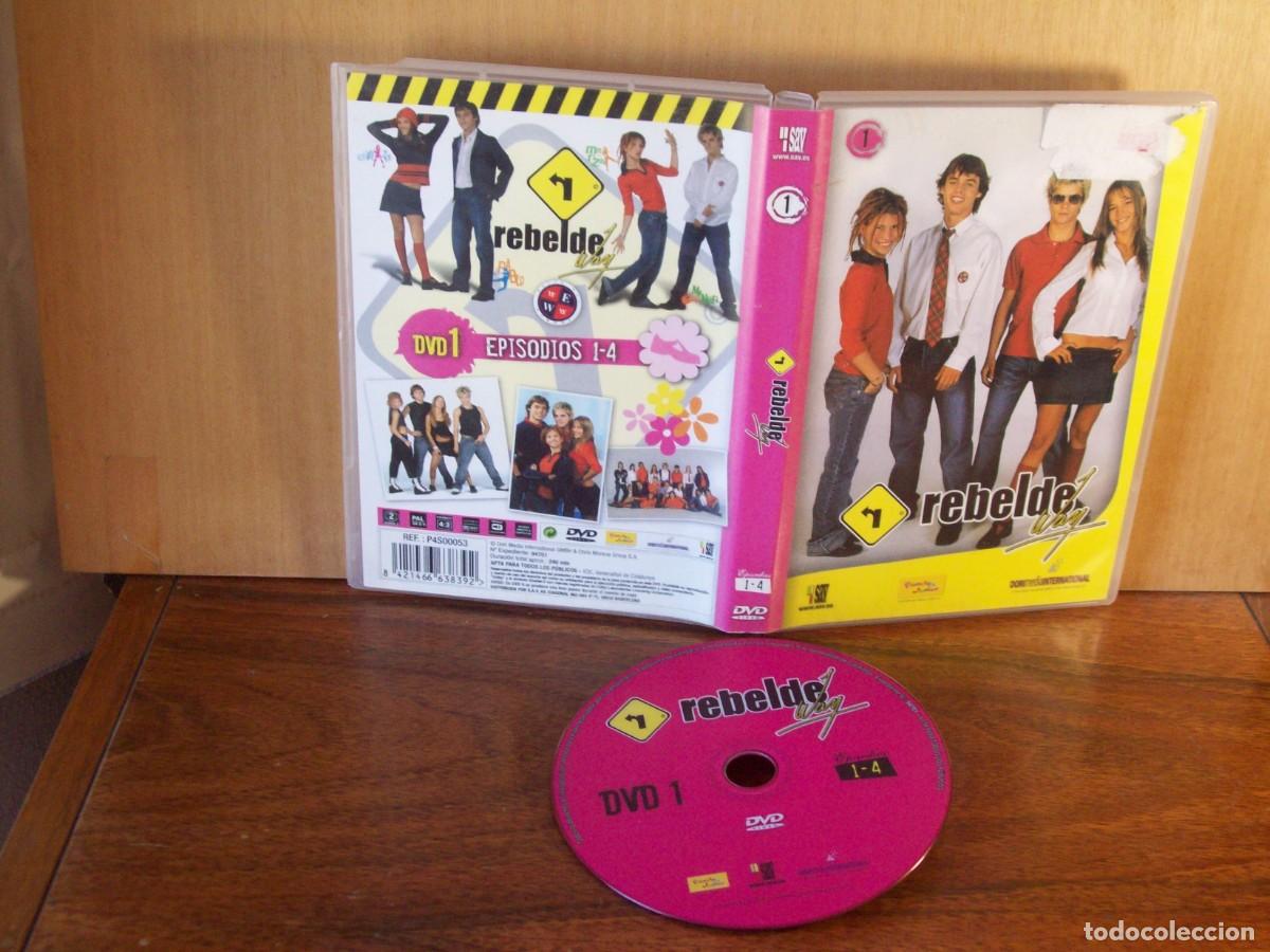 Cine: REBELDE WAY DISCO N&ordm; 1 - CAPITULOS 1 AL 4 - DVD