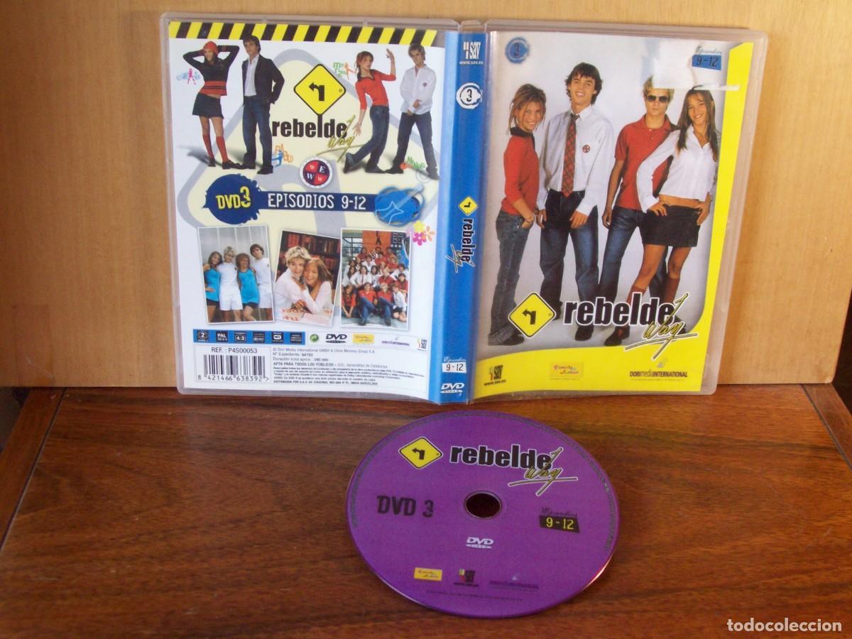 Cine: REBELDE WAY N&ordm; 3 - CAPITULOS 9 AL 12 - DVD