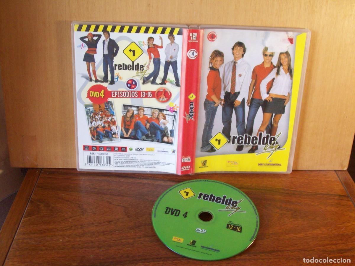 Cine: REBELDE WAY N&ordm; 4 - CAPITULOS13 AL 16 - DVD