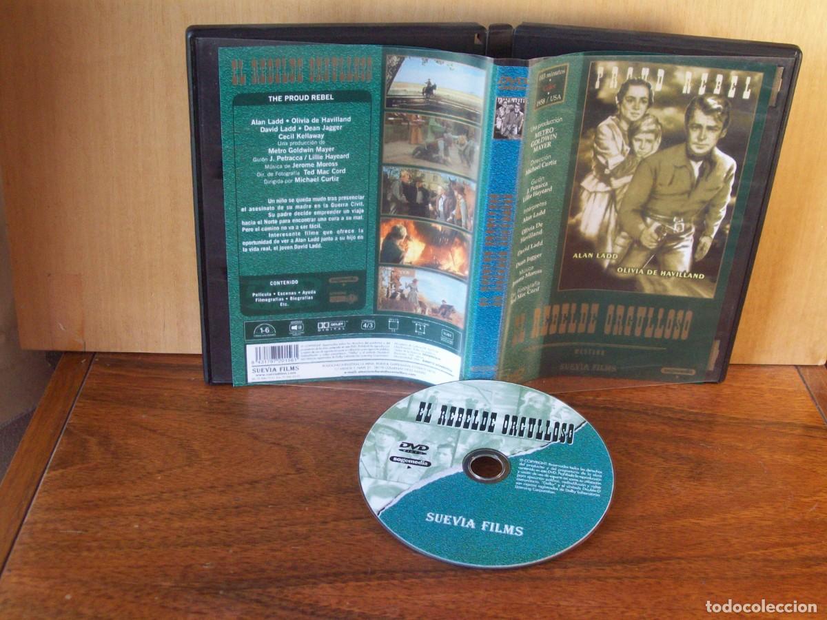 Cine: EL REBELDE ORGULLOSO - ALAN LADD - OLIVIA DE HAVILLAND - DAVID LADD - DVD