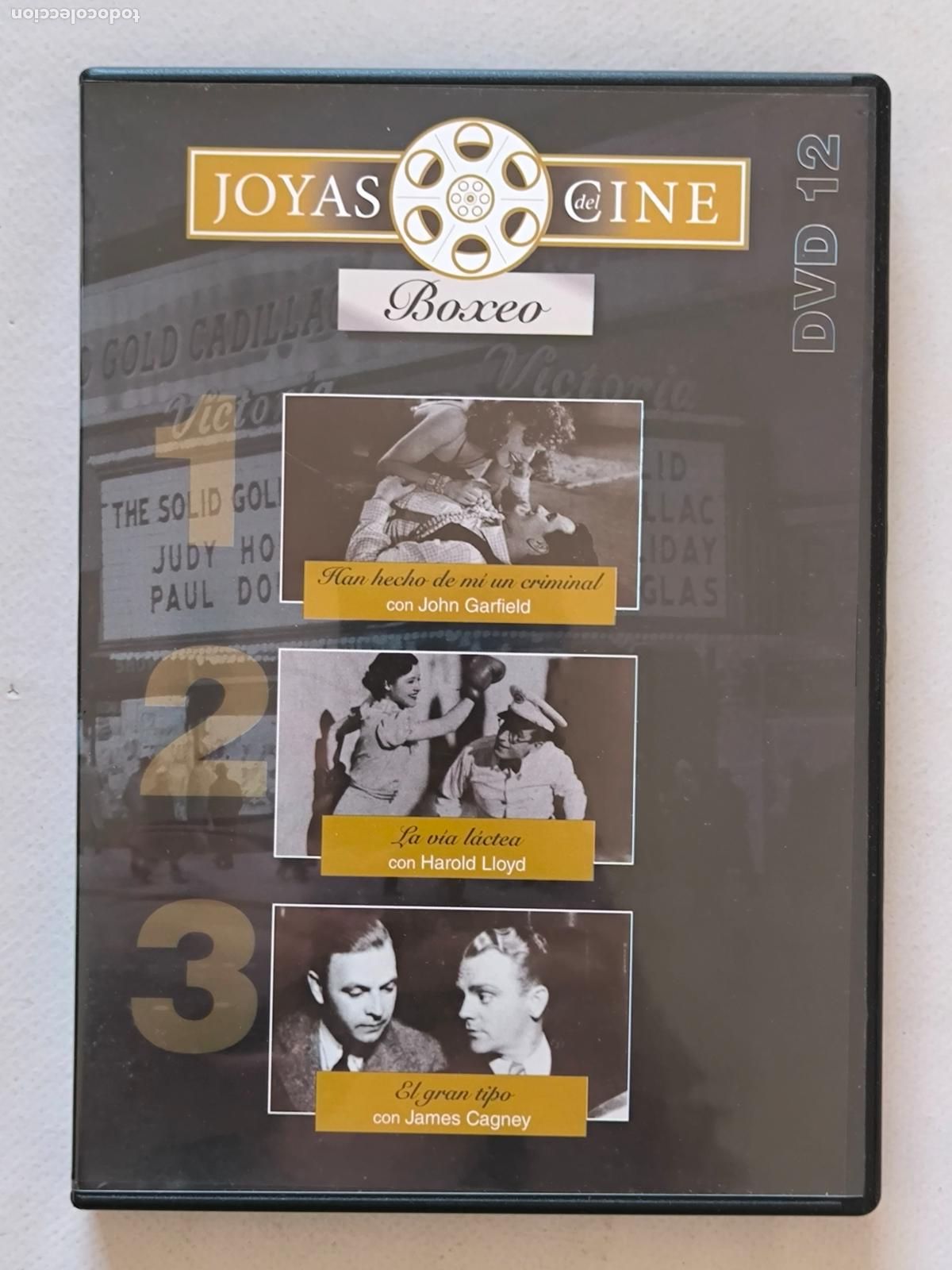 Cine: DVD HAN HECHO DE MI UN CRIMINAL / LA VIA LACTEA / EL GRAN TIPO - JOYAS DEL CINE - BOXEO (07)