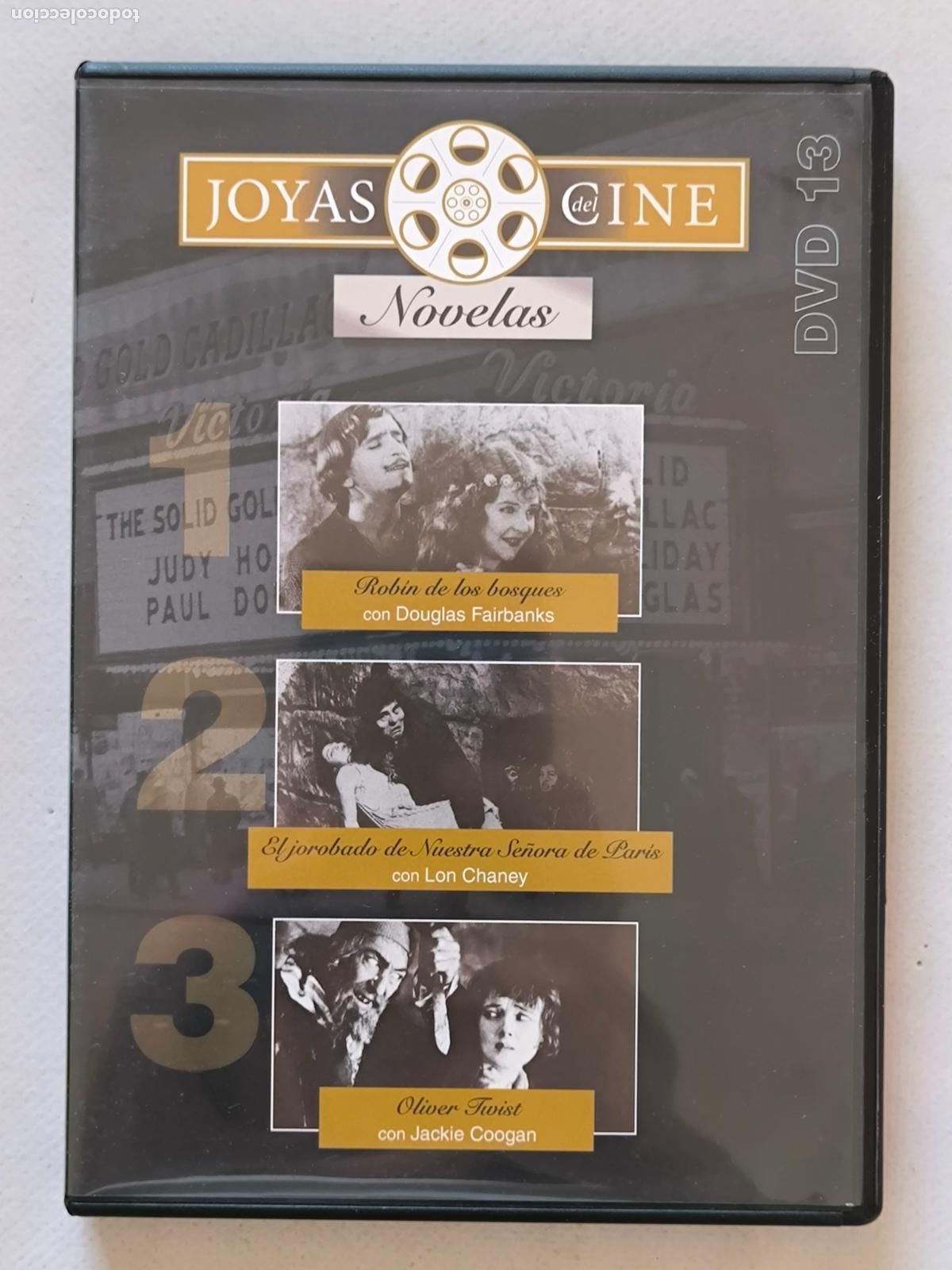 Cine: DVD ROBIN DE LOS BOSQUES / EL JOROBADO DE NUESTRA SE&Ntilde;ORA DE PARIS / OLIVER TWIST (07)