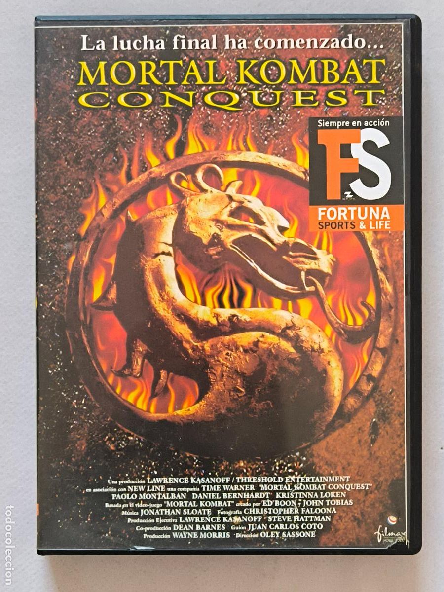 Cine: DVD MORTAL KOMBAT CONQUEST (010)