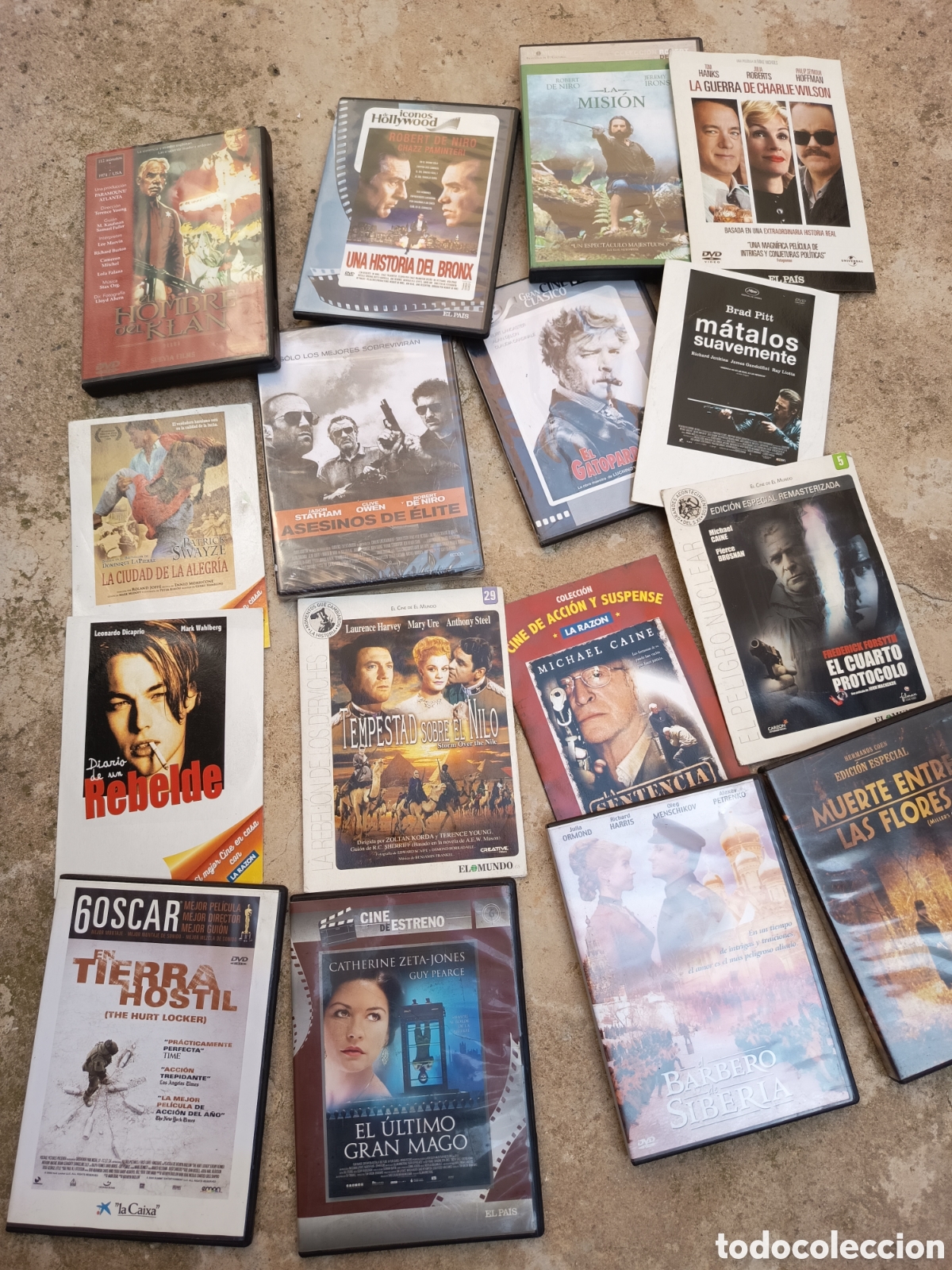 Cine: Lote de 48 pel&iacute;culas en DVD ,grandes cl&aacute;sicos