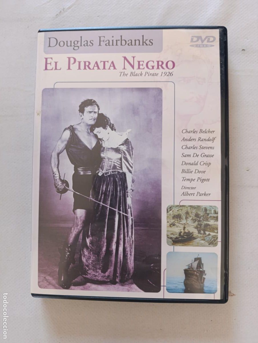 Cine: DVD EL PIRATA NEGRO (THE BLACK PIRATE 1926) - DOUGLAS FAIRBANKS (021)