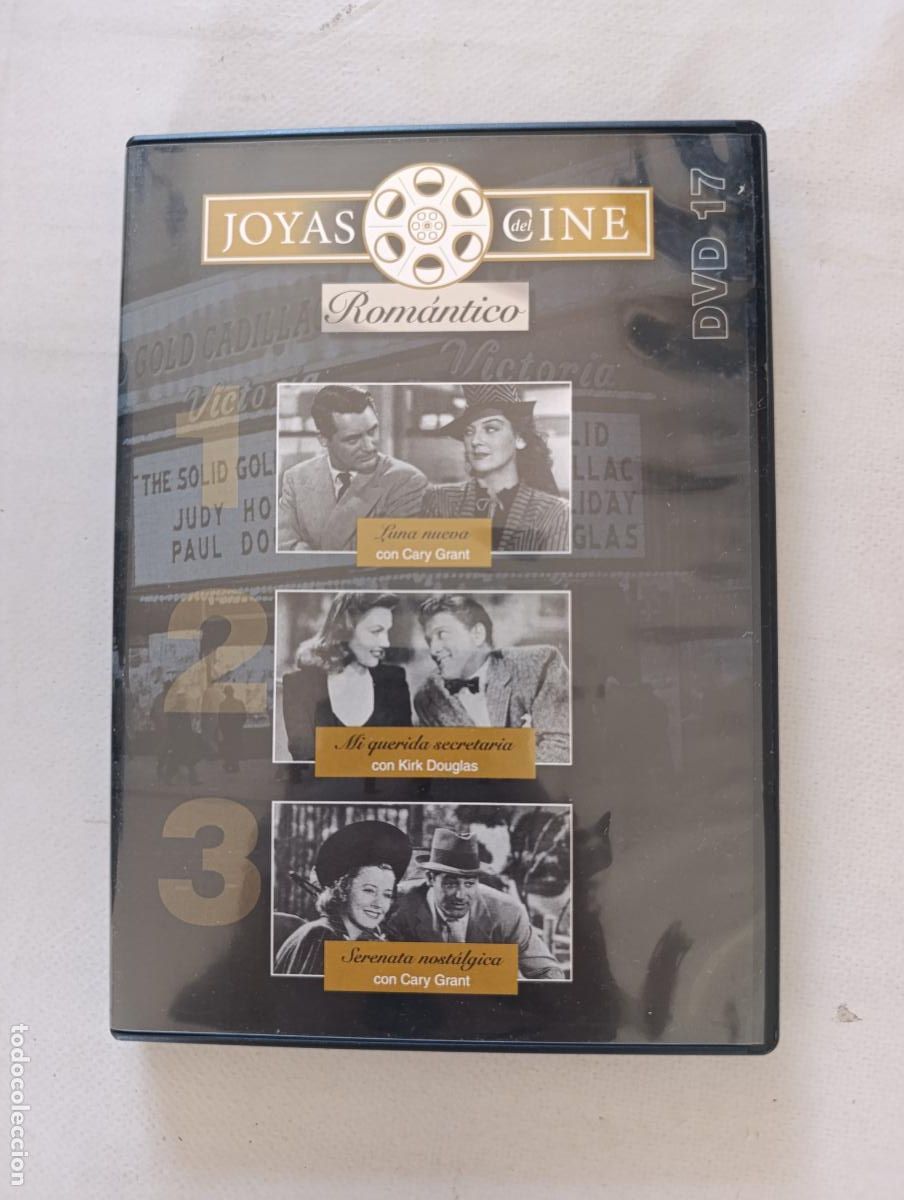 Cine: DVD LUNA NUEVA / MI QUERIDA SECRETARIA / SERENATA NOSTALGICA - CINE ROMANTICO (021)