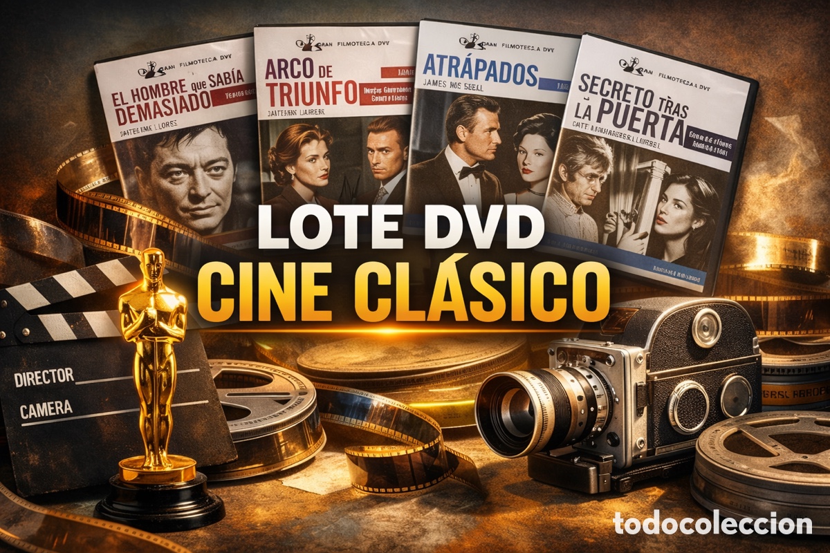 Kino: Lote de 20 DVDs &ndash; Cine Cl&aacute;sico Internacional (Gran Filmoteca DVD)