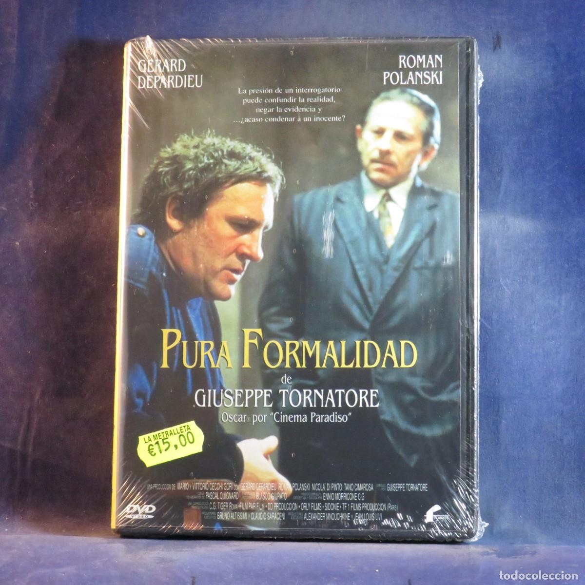 Cine: PURA FORMALIDAD - DVD