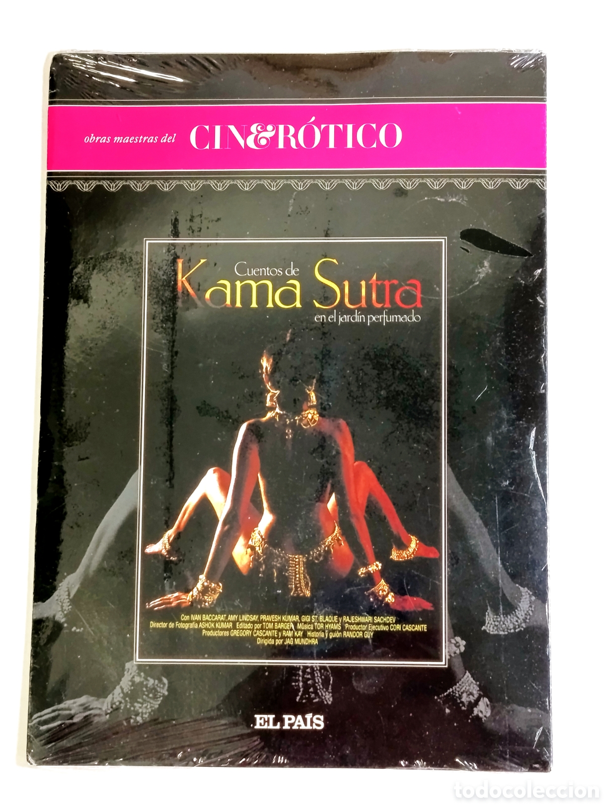 Cine: DVD pel&iacute;cula Kama Sutra, obras maestras del cine er&oacute;tico, cine s&oacute;lo para adultos, nuevo