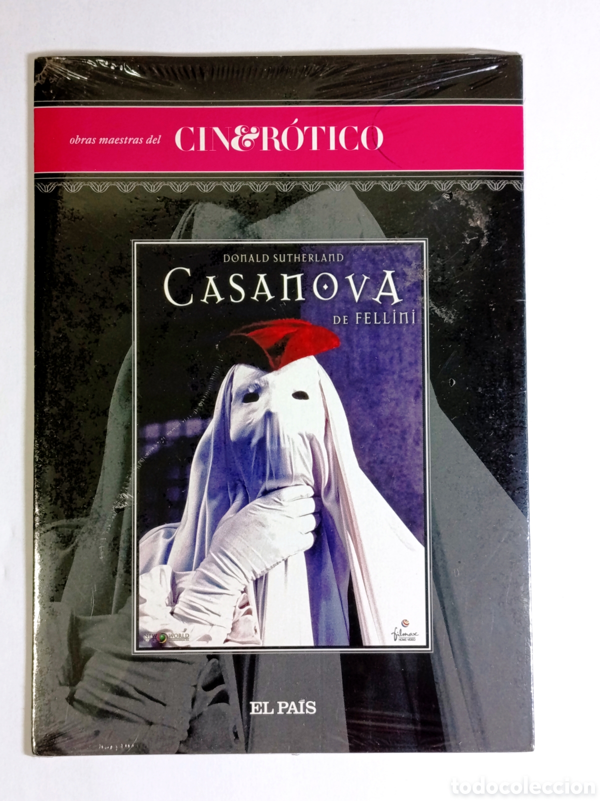 Cine: DVD pel&iacute;cula Casanova, obras maestras del cine er&oacute;tico, cine s&oacute;lo para adultos, nuevo