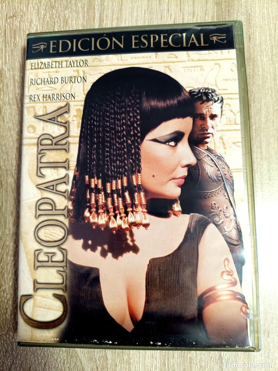 Cine: 3 DVD - CLEOPATRA - Elizabeth Taylor, Richard Burton, Joseph L. Mankiewicz - HISTORICO