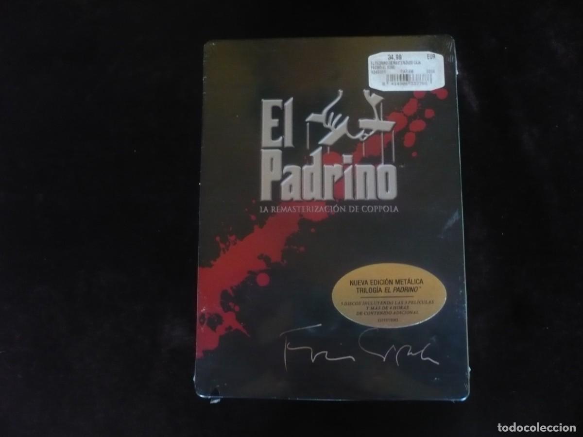 Cine: el padrino - nueva edicion en caja metalica la trilogia con 5 discos - dvd nuevo precintado