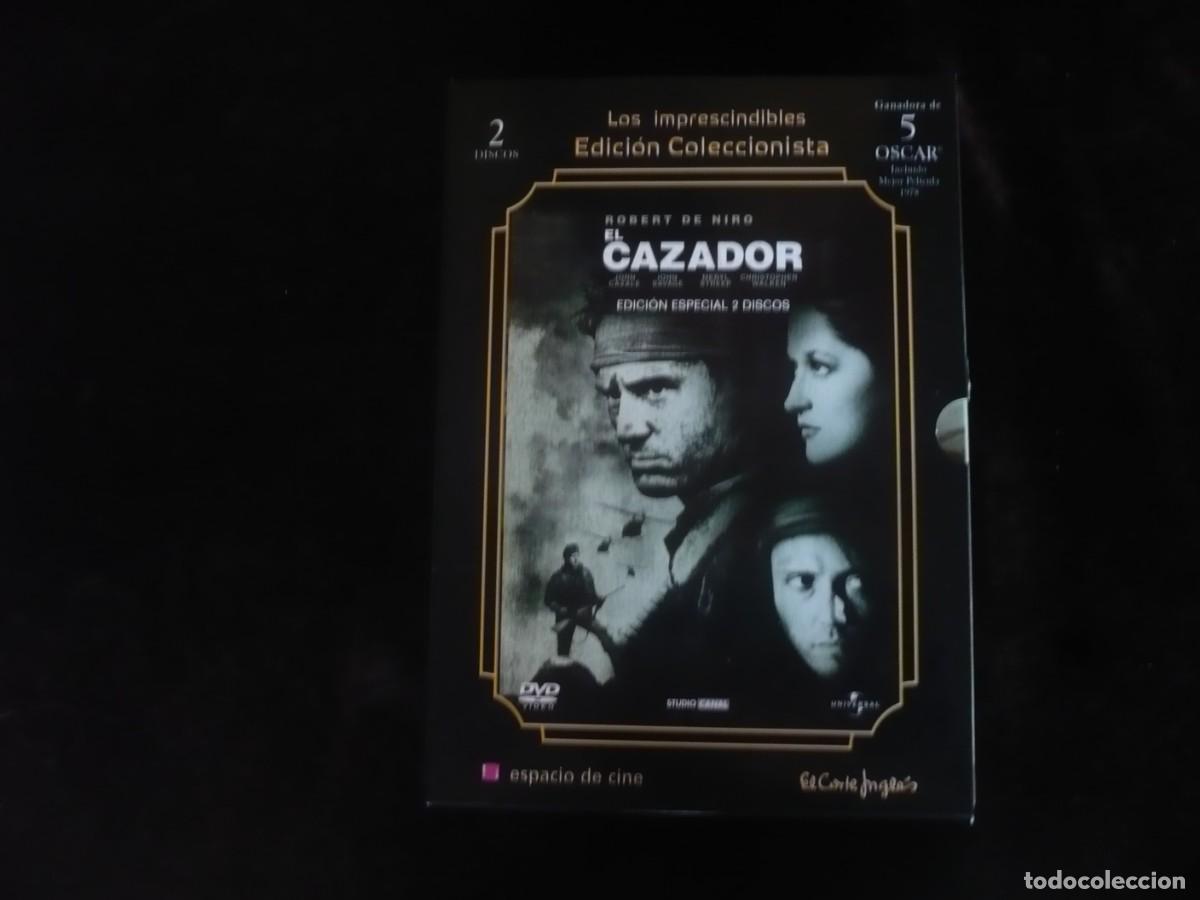 Cine: el cazador - - robert de niro edicion coleccionista con 2 discos - dvd como nuevos con librito