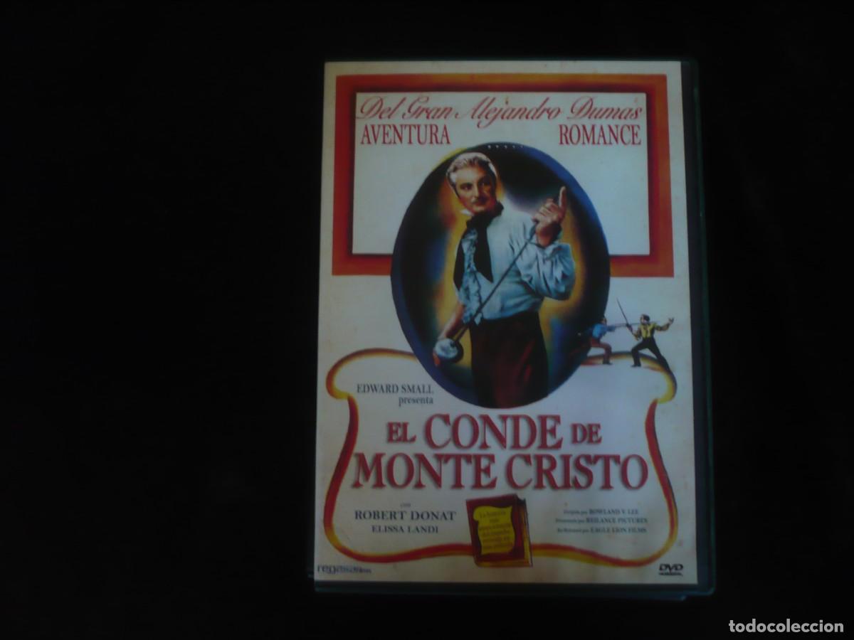 Cine: el conde de monte cristo - dvd como nuevo