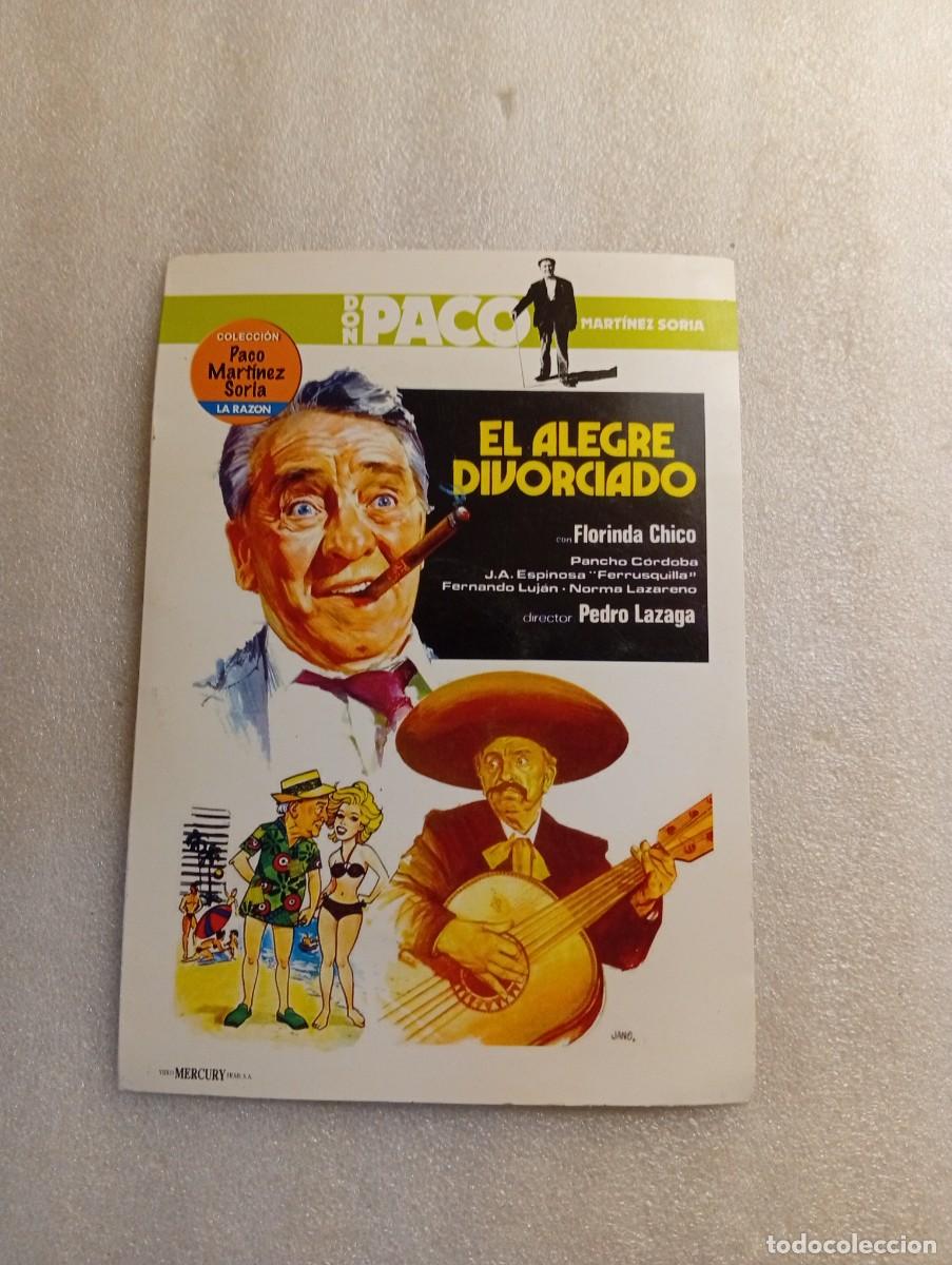 Cine: EL ALEGRE DIVORCIADO, PACO MARTINEZ SORIA Y FLORINDA CHICO