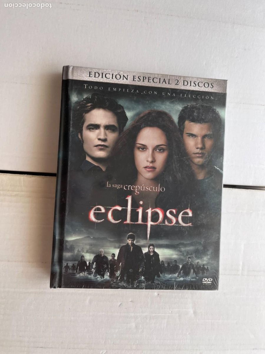 Cine: ECLIPSE SAGA CREPUECULO - NUEVO - EDICION ESPECIAL - PELICULA DVD KREATEN