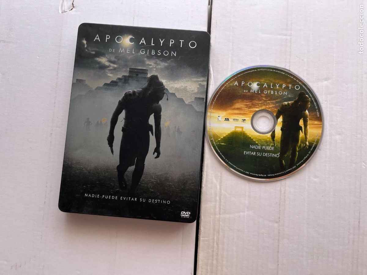 Cine: APOCALYPTO MEL GIBSON - CAJA METALICA METAL CASE - PELICULA DVD KREATEN