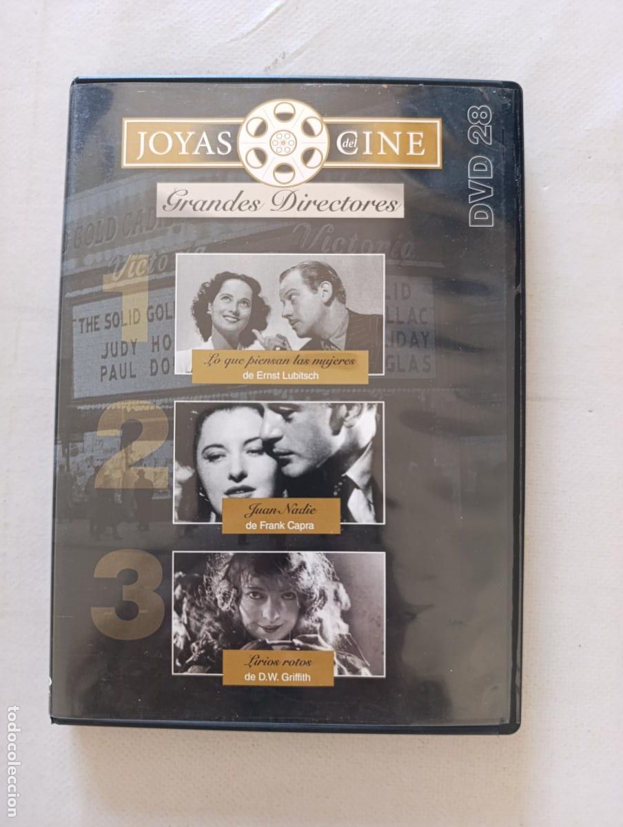 Cine: DVD LO QUE PIENSAN LAS MUJERES / JUAN NADIE / LIRIOS ROTOS - CINE GRANDES DIRECTORES (160)