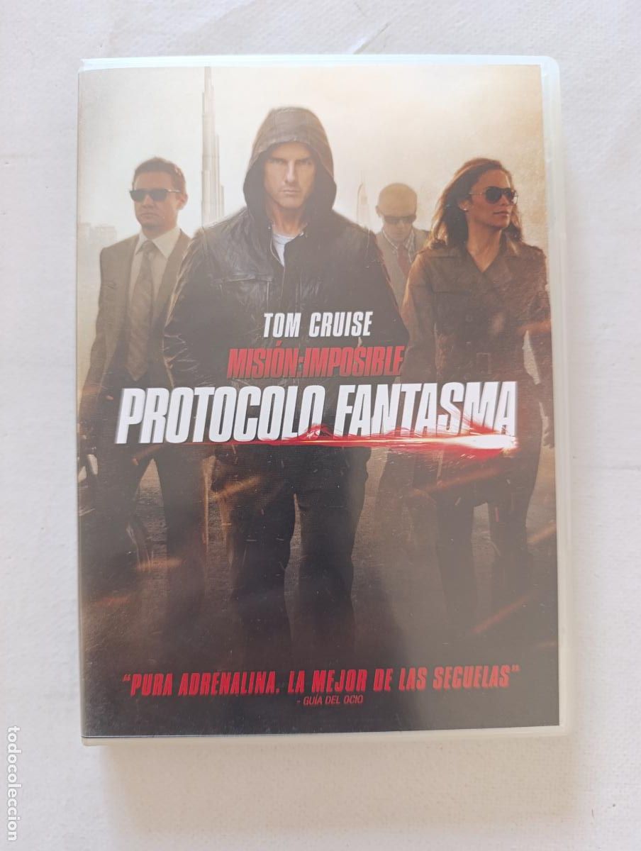 Cine: DVD MISION: IMPOSIBLE - PROTOCOLO FANTASMA - TOM CRUISE (162)