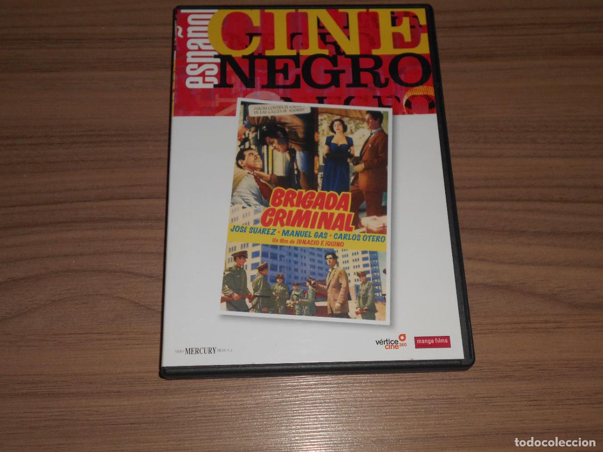 Cine: BRIGADA CRIMINAL DVD Jose Suarez MANUEL GAS Carlos Otero COMO NUEVA