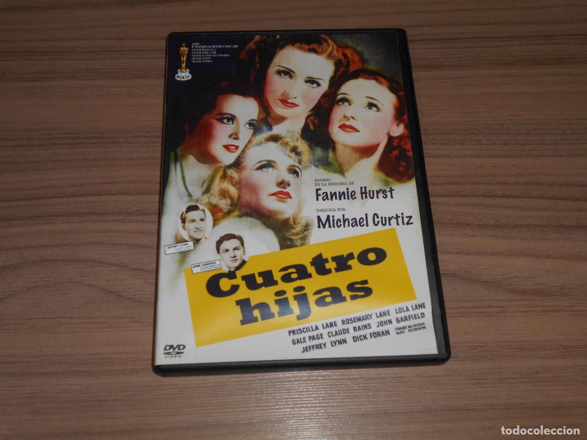 Cinema: CUATRO HIJAS DVD de MICHAEL CURTIZ Priscilla Lane CLAUDE RAINS John Garfield COMO NUEVA