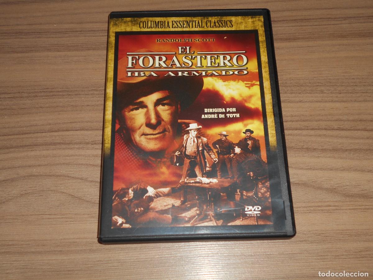 Cinema: EL FORASTERO IBA ARMADO DVD de ANDRE DE TOTH Randolph Scott COMO NUEVA
