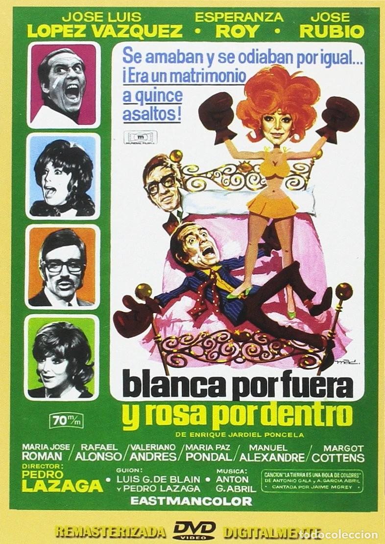 Cinema: Blanca por fuera y rosa por dentro [DVD]