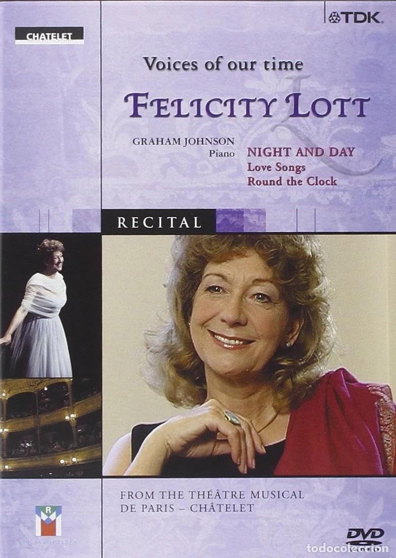 Cinema: Felicity Lott - Voices of Our Time: Night and Day - Love Songs Round the Clock [DVD]
