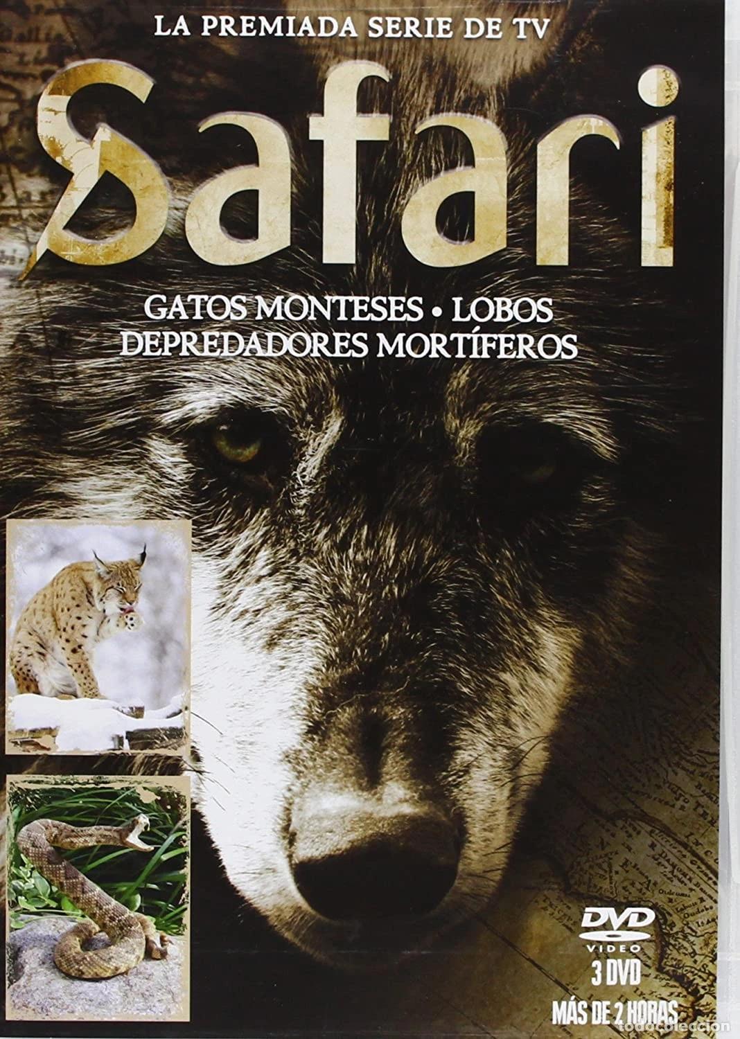 Cin&eacute;ma: Pack Safari 2: Gatos Monteses + Lobos + Depredadores Mort&iacute;feros [DVD]