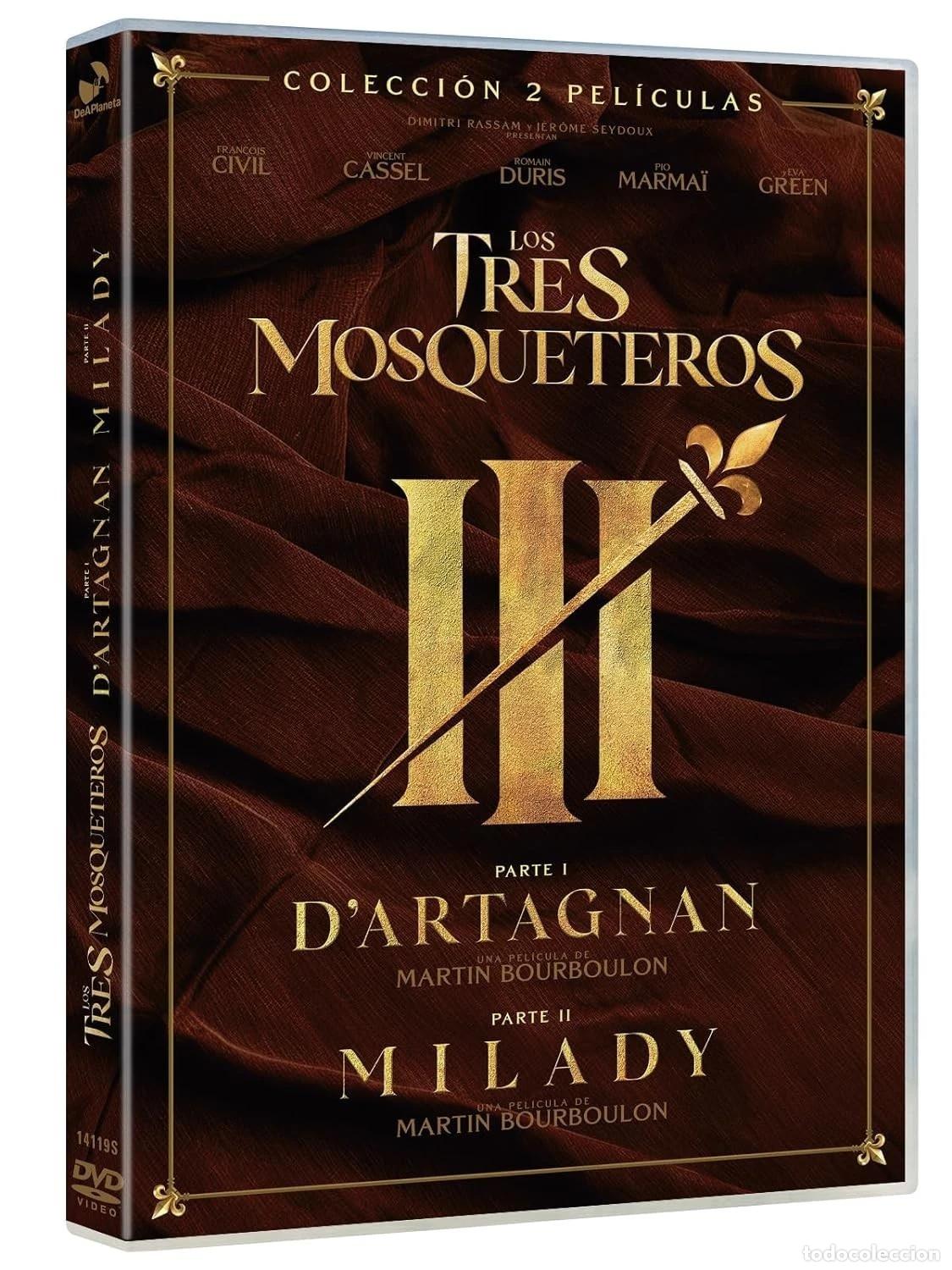 Cin&eacute;ma: Los Tres Mosqueteros Pack 1-2 [DVD] (2023)