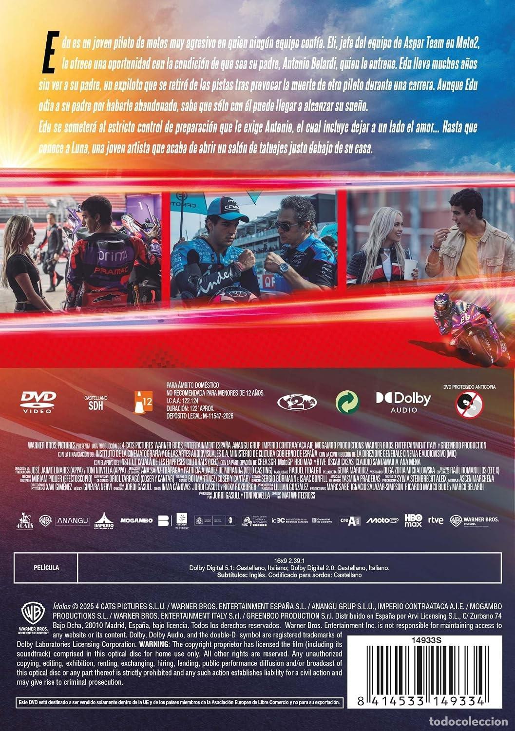 Cine: &Iacute;dolos [DVD] (2026) - Foto 2