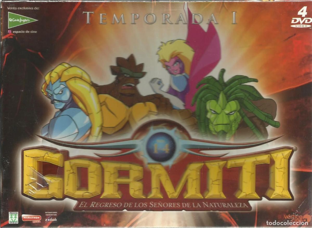 Cinema: Gormiti: Los Invencibles Se&ntilde;ores De La Naturaleza (4 discos, P&oacute;ster, camiseta, 4 imanes) [DVD] (200